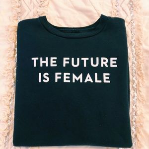 Feminist crewneck sweatshirt